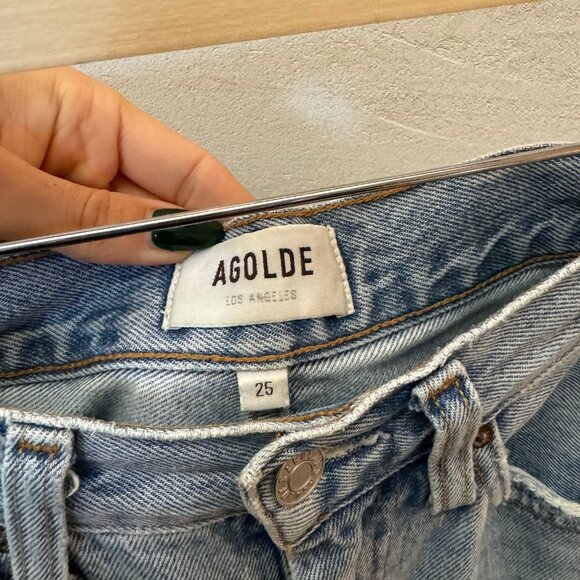 AGOLDE Pinch Waist High Rise Kick Size: 25 - Picture 3 of 7